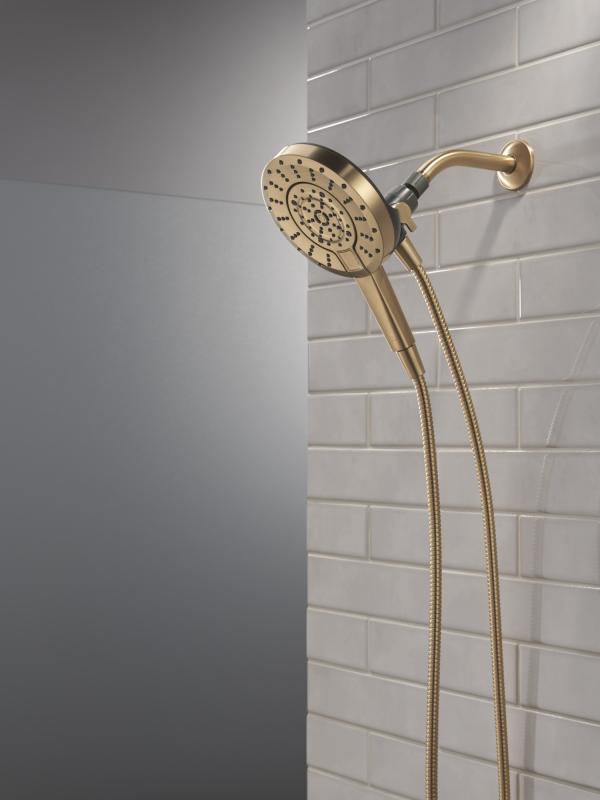 DELTA Universal Showering Components 5-Setting In2ition with ProClean — Champagne Bronze