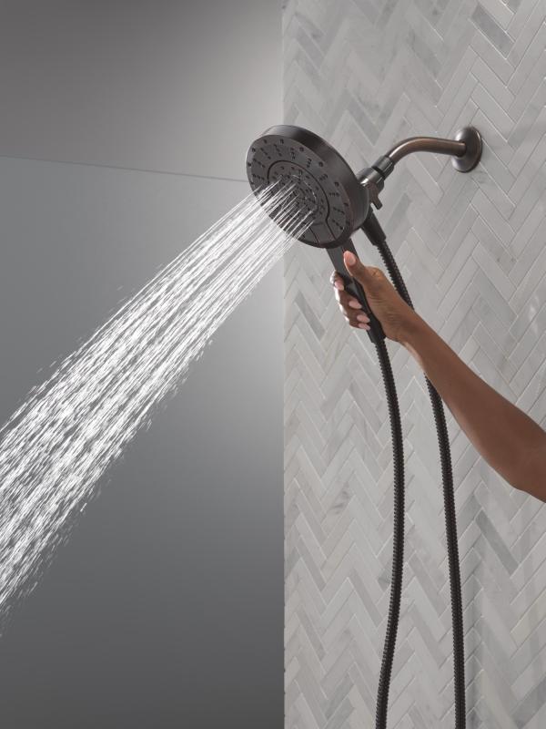 DELTA Universal Showering Components 5-Setting In2ition with ProClean — Venetian Bronze