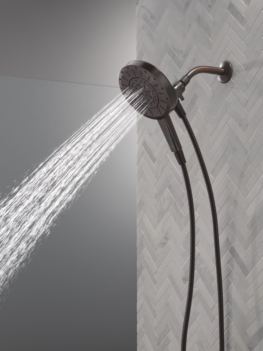 DELTA Universal Showering Components 5-Setting In2ition with ProClean — Venetian Bronze