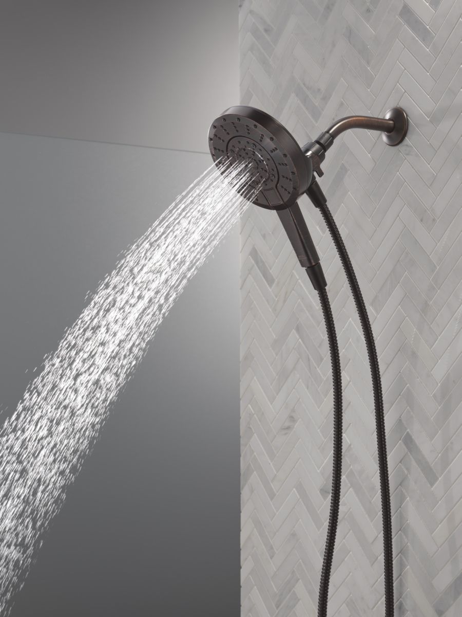 DELTA Universal Showering Components 5-Setting In2ition with ProClean — Venetian Bronze