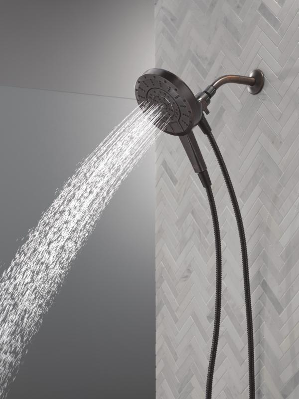 DELTA Universal Showering Components 5-Setting In2ition with ProClean — Venetian Bronze
