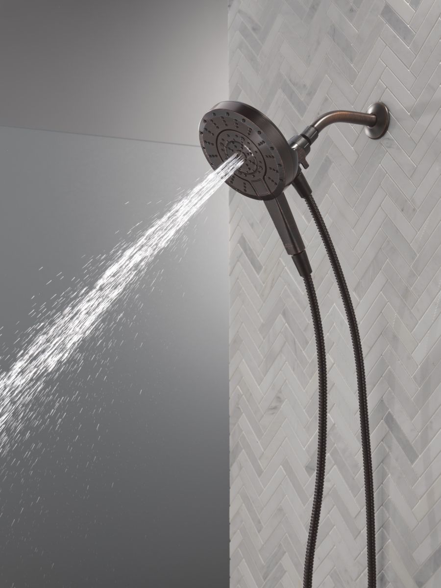 DELTA Universal Showering Components 5-Setting In2ition with ProClean — Venetian Bronze