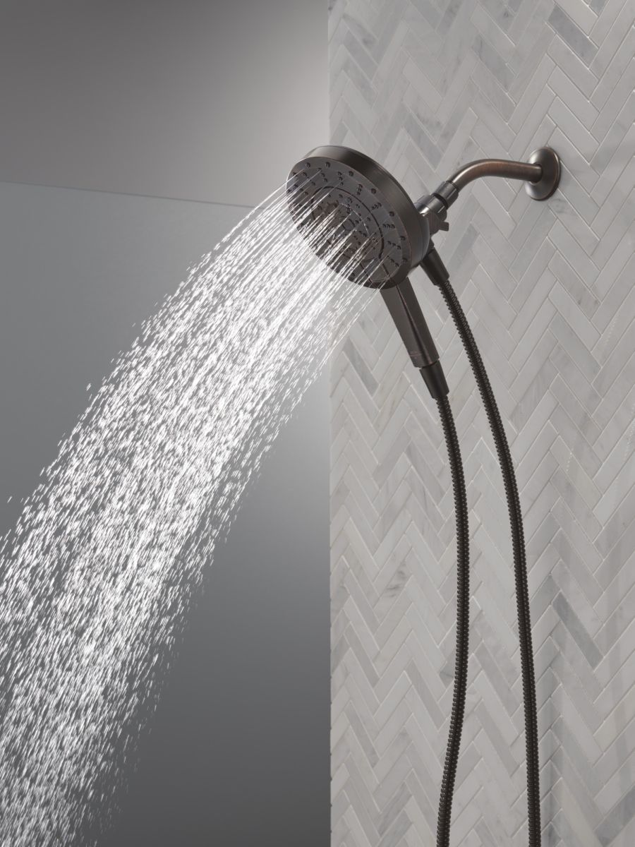 DELTA Universal Showering Components 5-Setting In2ition with ProClean — Venetian Bronze