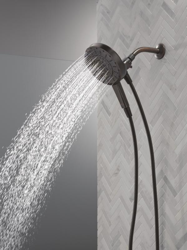 DELTA Universal Showering Components 5-Setting In2ition with ProClean — Venetian Bronze