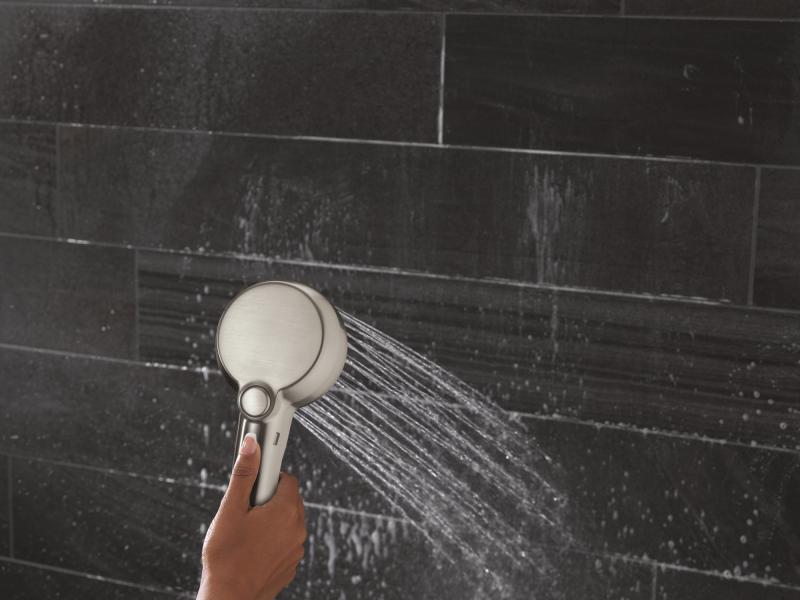 DELTA Universal Showering Components 5-Setting In2ition with ProClean — Spotshield Brushed Nickel