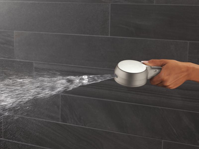 DELTA Universal Showering Components 5-Setting In2ition with ProClean — Spotshield Brushed Nickel