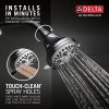 DELTA Universal Showering Components Shower Head 1.75 GPM 5-Setting — Chrome