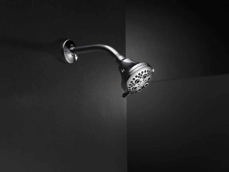 DELTA Universal Showering Components Shower Head 1.75 GPM 5-Setting — Chrome