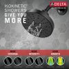 DELTA Universal Showering Components H2Okinetic 5-Setting Shower Head — Matte Black