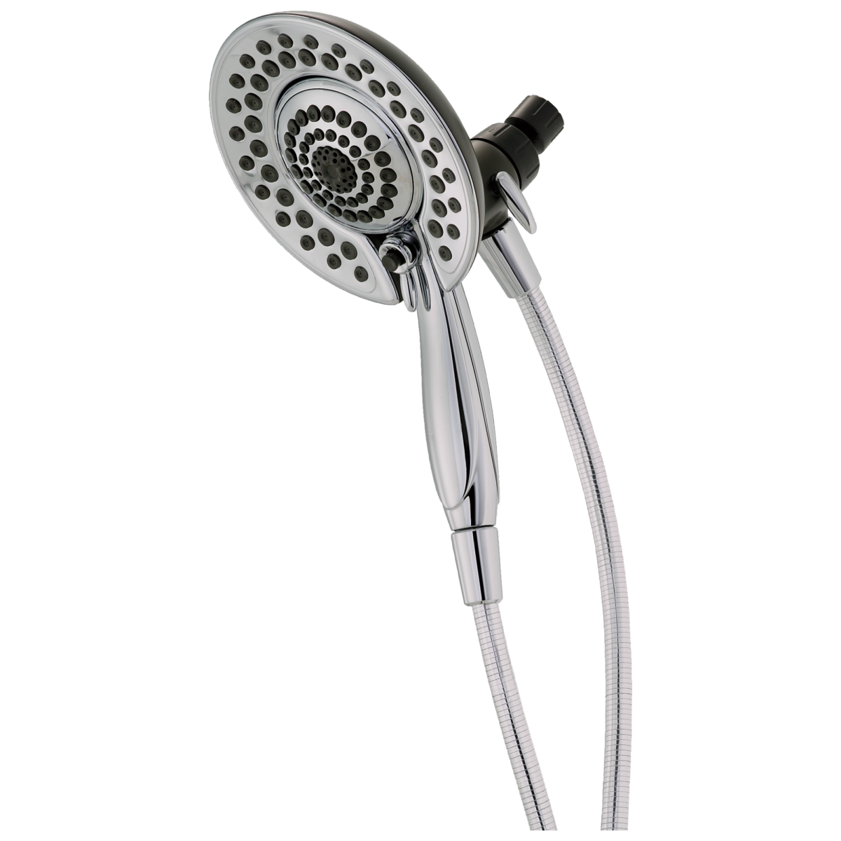 DELTA Universal Showering Components In2ition 5-Setting Two-in-One Shower — Chrome