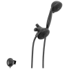 DELTA Universal Showering Components 5 Function Combo Pack Shower — Matte Black