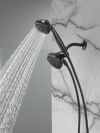 DELTA Universal Showering Components 5 Function Combo Pack Shower — Matte Black