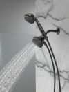 DELTA Universal Showering Components 5 Function Combo Pack Shower — Matte Black