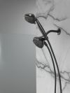 DELTA Universal Showering Components 5 Function Combo Pack Shower — Matte Black