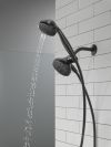 DELTA Universal Showering Components 5 function Combo Pack with Anywhere Mount — Matte Black