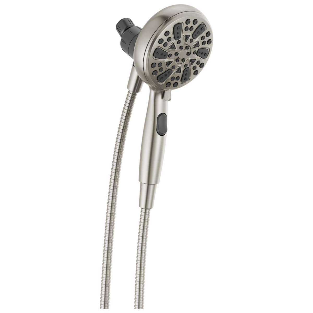 DELTA Universal Showering Components 6-Setting SureDock Magnetic Hand Shower — Satin Nickel