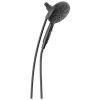 DELTA Universal Showering Components 6-Setting SureDock Magnetic Hand Shower — Matte Black