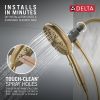 DELTA Universal Showering Components 6-Setting SureDock Magnetic Hand Shower — Champagne Bronze