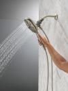 DELTA Universal Showering Components 6-Setting SureDock Magnetic Hand Shower — Spotshield Brushed Nickel