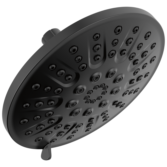 DELTA Universal Showering Components 4 Setting Shower Head — Matte Black
