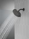 DELTA Universal Showering Components 4 Setting Shower Head — Matte Black