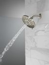 DELTA Universal Showering Components 4 Setting Shower Head — Spotshield Brushed Nickel