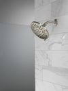 DELTA Universal Showering Components 4 Setting Shower Head — Spotshield Brushed Nickel