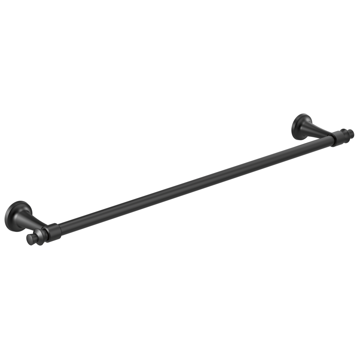 DELTA Dorval 24" Towel Bar — Matte Black