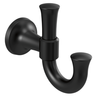 DELTA Dorval Robe Hook — Matte Black
