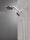DELTA Universal Showering Components PivotPro 3-in-1 Combination Shower with TouchClean Spray Face — Chrome