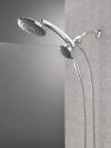 DELTA Universal Showering Components PivotPro 3-in-1 Combination Shower with TouchClean Spray Face — Chrome
