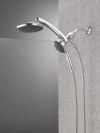 DELTA Universal Showering Components PivotPro 3-in-1 Combination Shower with TouchClean Spray Face — Chrome
