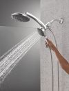 DELTA Universal Showering Components PivotPro 3-in-1 Combination Shower with TouchClean Spray Face — Chrome