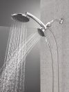 DELTA Universal Showering Components PivotPro 3-in-1 Combination Shower with TouchClean Spray Face — Chrome