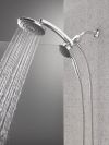 DELTA Universal Showering Components PivotPro 3-in-1 Combination Shower with TouchClean Spray Face — Chrome