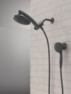 DELTA Universal Showering Components PivotPro 3-in-1 Combination Shower with TouchClean Spray Face — Matte Black