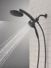 DELTA Universal Showering Components PivotPro 3-in-1 Combination Shower with TouchClean Spray Face — Matte Black