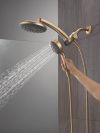 DELTA Universal Showering Components PivotPro 3-in-1 Combination Shower with TouchClean Spray Face — Champagne Bronze