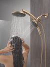 DELTA Universal Showering Components PivotPro 3-in-1 Combination Shower with TouchClean Spray Face — Champagne Bronze
