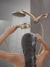DELTA Universal Showering Components PivotPro 3-in-1 Combination Shower with TouchClean Spray Face — Champagne Bronze