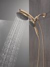 DELTA Universal Showering Components PivotPro 3-in-1 Combination Shower with TouchClean Spray Face — Champagne Bronze
