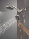 DELTA Universal Showering Components PivotPro 3-in-1 Combination Shower with TouchClean Spray Face — Spotshield Brushed Nickel