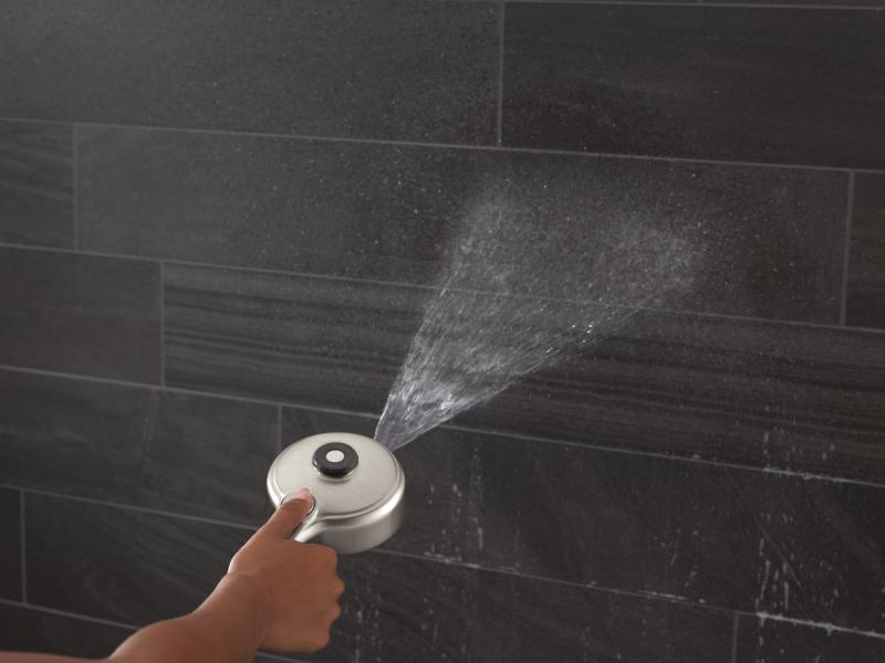 DELTA Universal Showering Components PivotPro 3-in-1 Combination Shower with TouchClean Spray Face — Spotshield Brushed Nickel