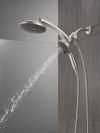 DELTA Universal Showering Components PivotPro 3-in-1 Combination Shower with TouchClean Spray Face — Spotshield Brushed Nickel
