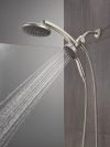 DELTA Universal Showering Components PivotPro 3-in-1 Combination Shower with TouchClean Spray Face — Spotshield Brushed Nickel