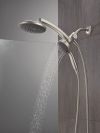 DELTA Universal Showering Components PivotPro 3-in-1 Combination Shower with TouchClean Spray Face — Spotshield Brushed Nickel