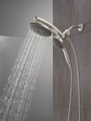 DELTA Universal Showering Components PivotPro 3-in-1 Combination Shower with TouchClean Spray Face — Spotshield Brushed Nickel