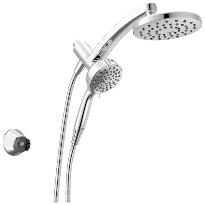 DELTA Universal Showering Components PivotPro 3-in-1 Combination Shower — Chrome