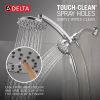 DELTA Universal Showering Components PivotPro 3-in-1 Combination Shower — Chrome