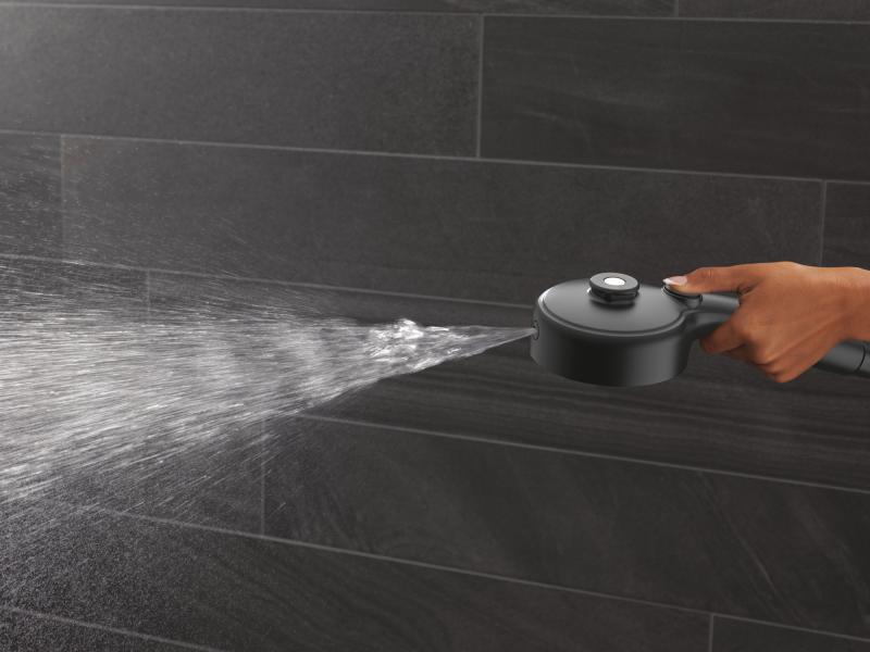 DELTA Universal Showering Components PivotPro 3-in-1 Combination Shower — Matte Black
